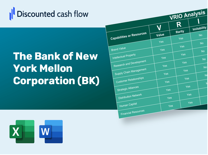 The Bank of New York Mellon Corporation (BK): VRIO Analysis [10-2024 Updated]