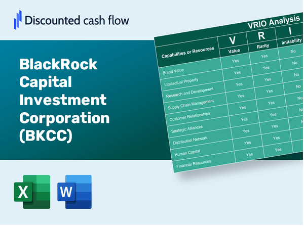 BlackRock Capital Investment Corporation (BKCC): VRIO Analysis [10-2024 Updated]