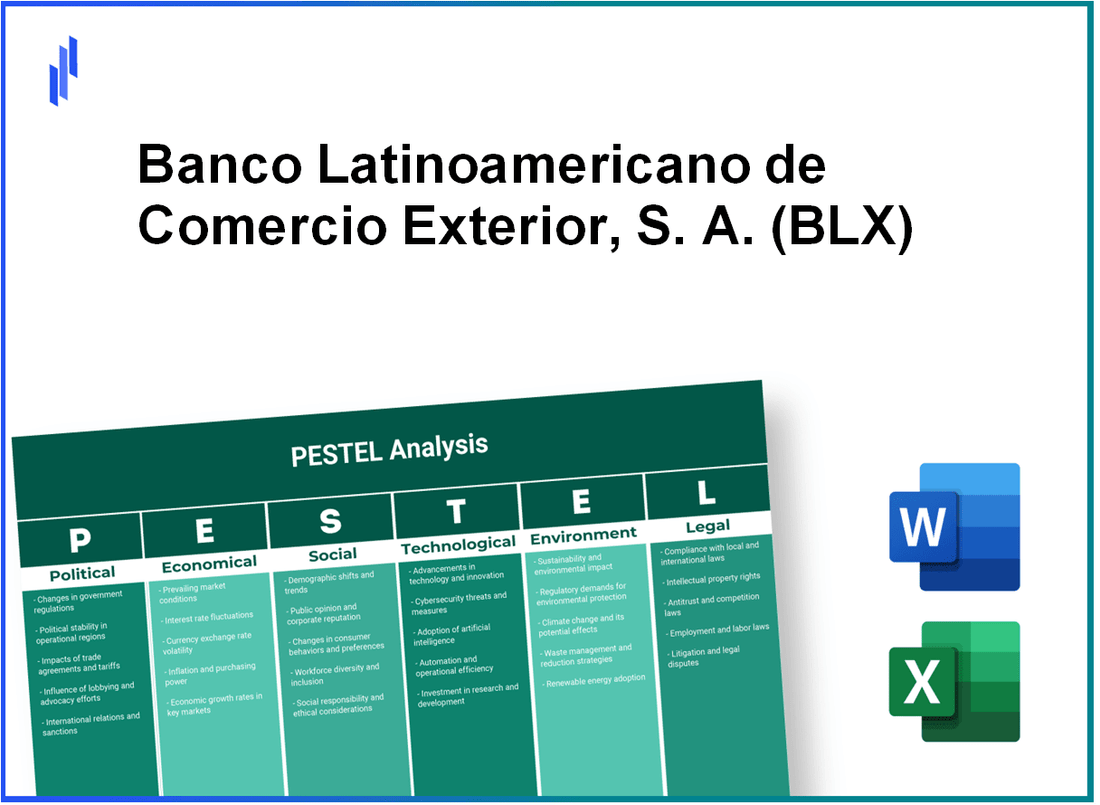 PESTEL Analysis of Banco Latinoamericano de Comercio Exterior, S. A. (BLX)