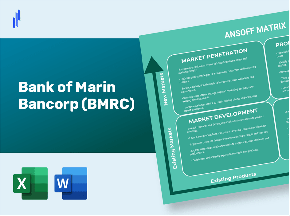 Bank of Marin Bancorp (BMRC)Ansoff Matrix