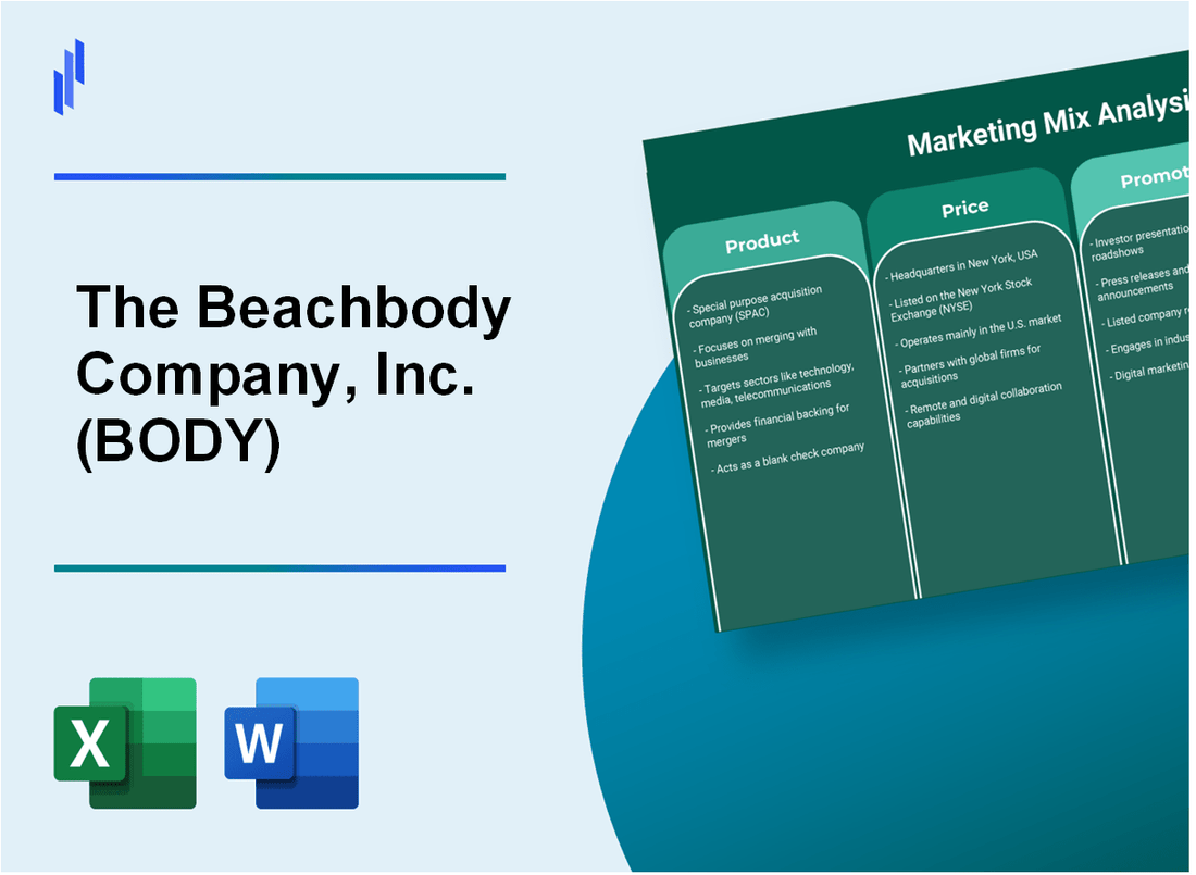 Marketing Mix Analysis of The Beachbody Company, Inc. (BODY)