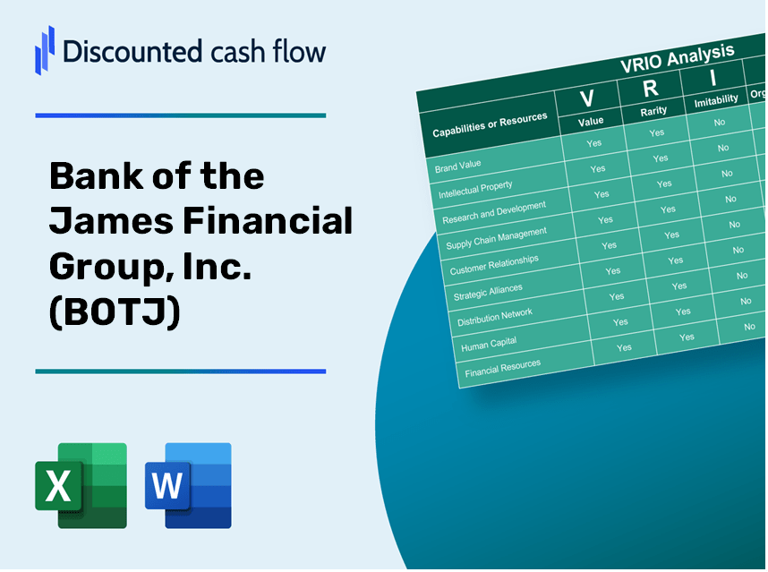 Bank of the James Financial Group, Inc. (BOTJ): VRIO Analysis [10-2024 Updated]