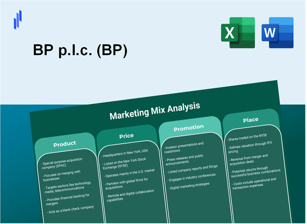 Marketing Mix Analysis of BP p.l.c. (BP)