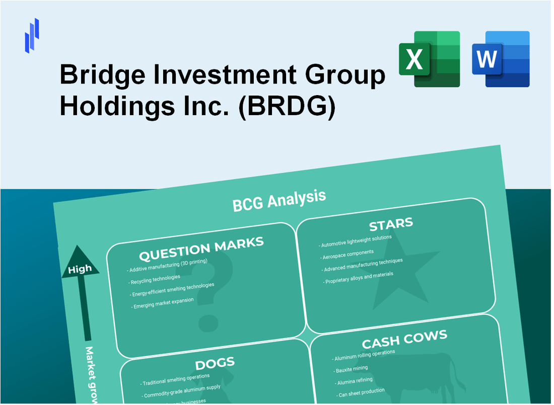 Bridge Investment Group Holdings Inc. (BRDG) BCG Matrix Analysis