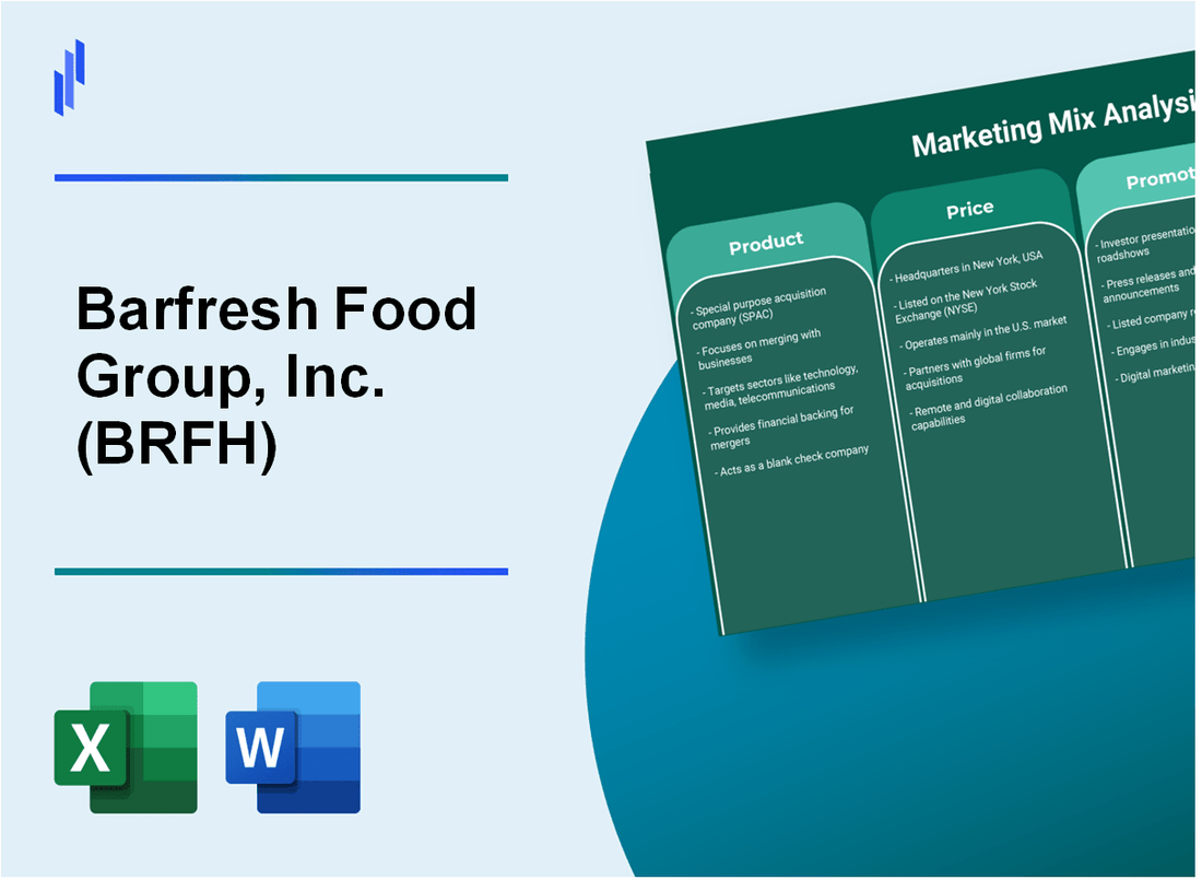 Marketing Mix Analysis of Barfresh Food Group, Inc. (BRFH)