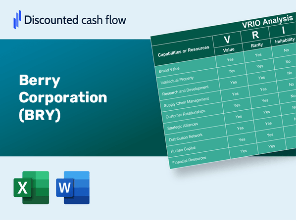 Berry Corporation (BRY): VRIO Analysis [10-2024 Updated]