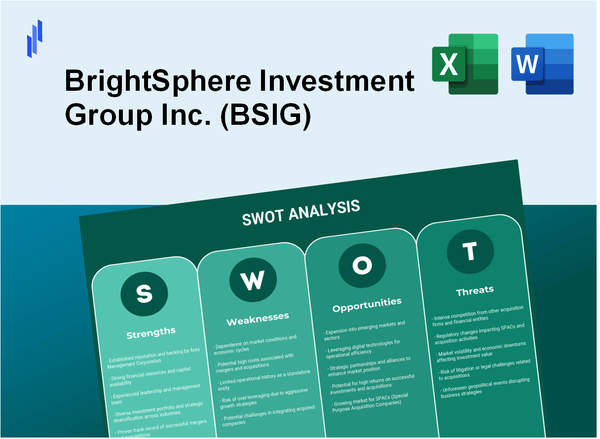 BrightSphere Investment Group Inc. (BSIG) SWOT Analysis