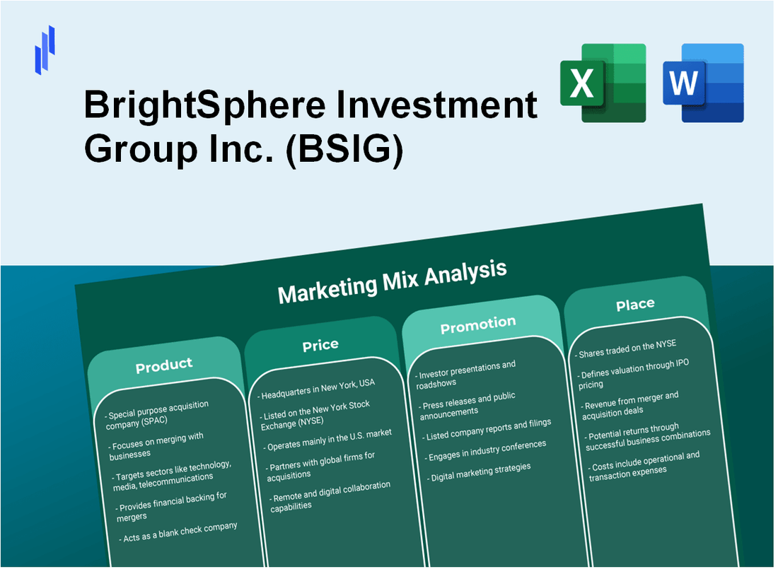 Marketing Mix Analysis of BrightSphere Investment Group Inc. (BSIG)