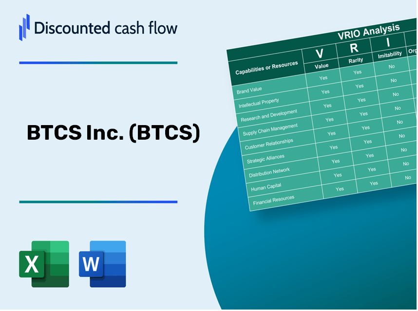 BTCS Inc. (BTCS): VRIO Analysis [10-2024 Updated]