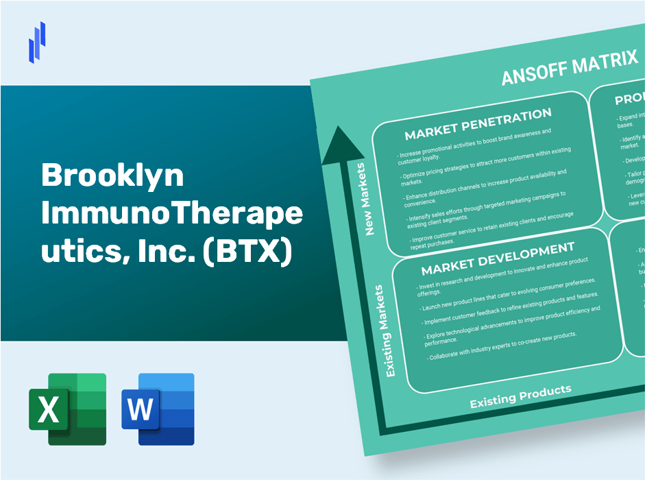 Brooklyn ImmunoTherapeutics, Inc. (BTX)Ansoff Matrix