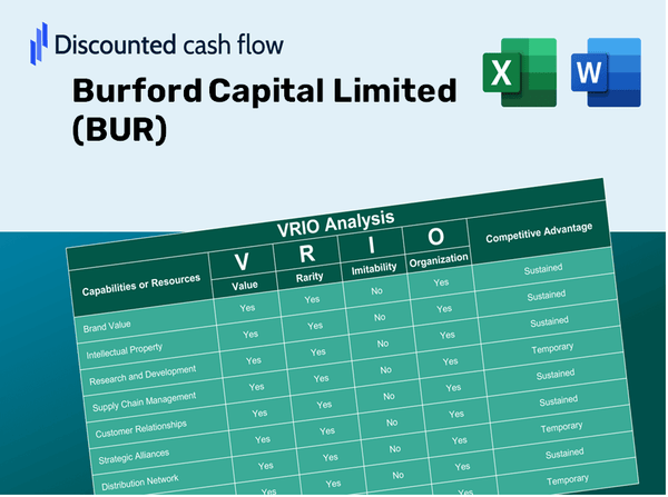 Burford Capital Limited (BUR): VRIO Analysis [10-2024 Updated]