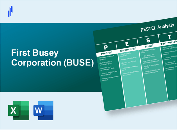 PESTEL Analysis of First Busey Corporation (BUSE)