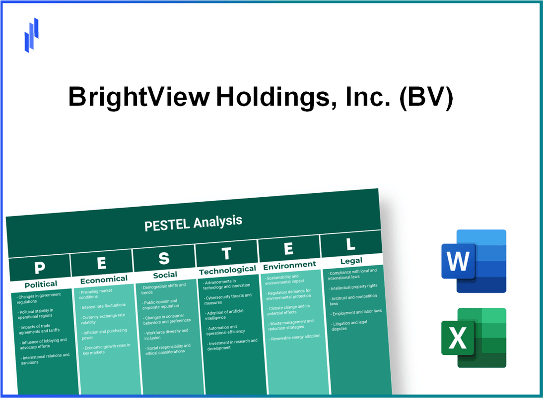 PESTEL Analysis of BrightView Holdings, Inc. (BV)