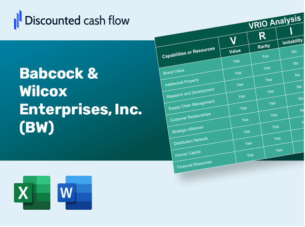 Babcock & Wilcox Enterprises, Inc. (BW): VRIO Analysis [10-2024 Updated]