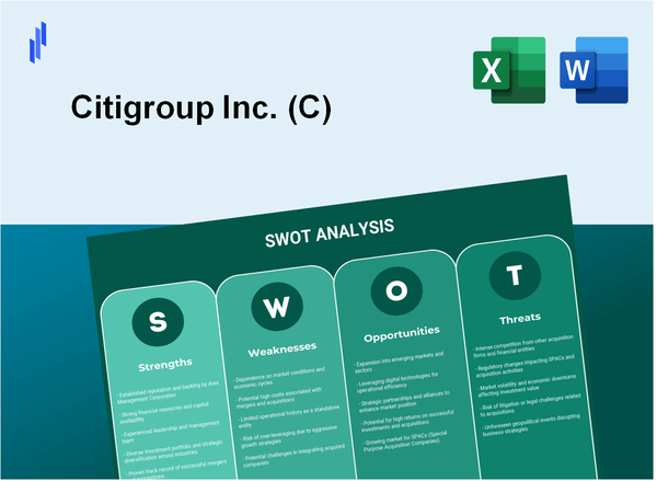 Citigroup Inc. (C) SWOT Analysis