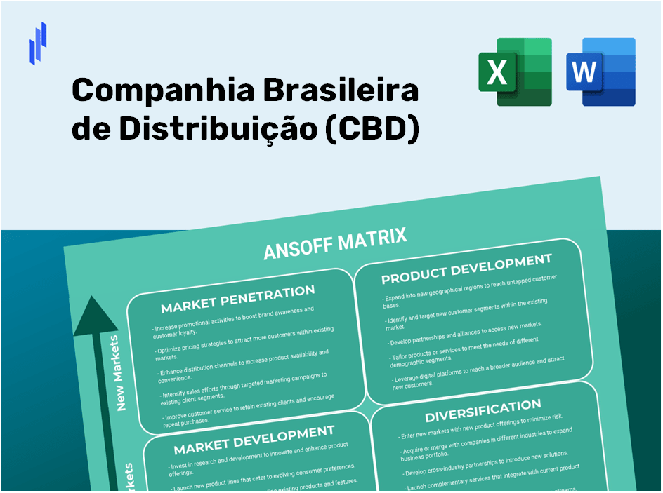 Companhia Brasileira de Distribuição (CBD)Ansoff Matrix