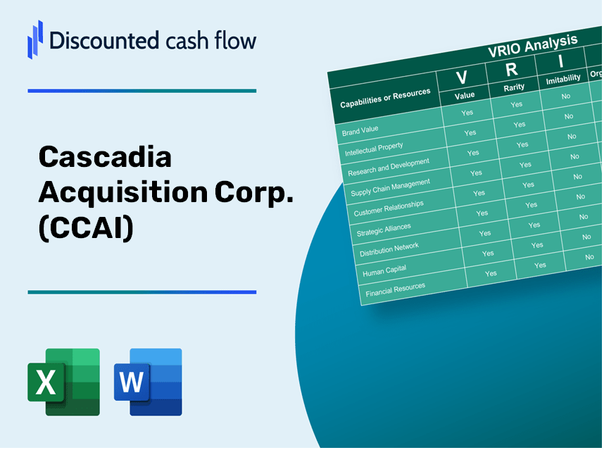 Cascadia Acquisition Corp. (CCAI): VRIO Analysis [10-2024 Updated]