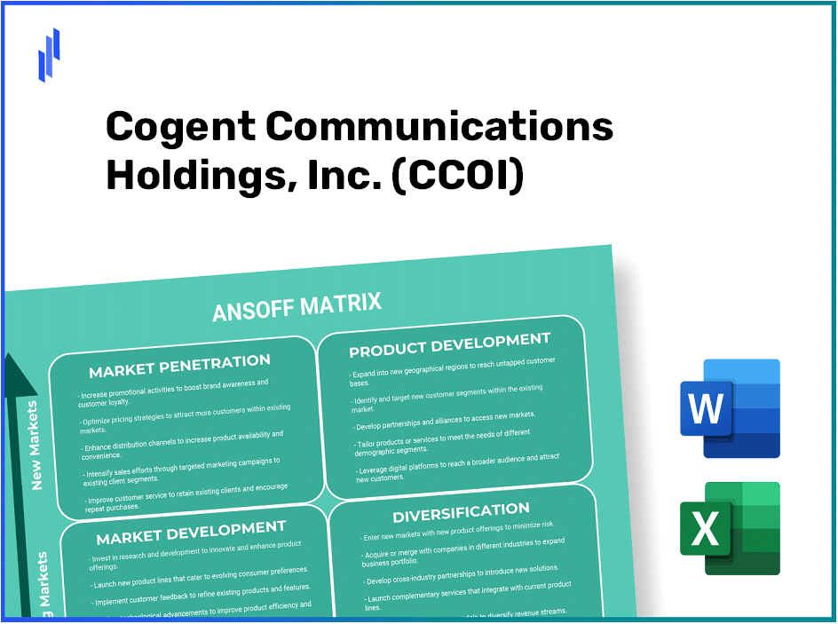 Cogent Communications Holdings, Inc. (CCOI)Ansoff Matrix