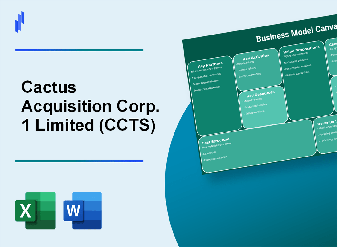 Cactus Acquisition Corp. 1 Limited (CCTS): Business Model Canvas