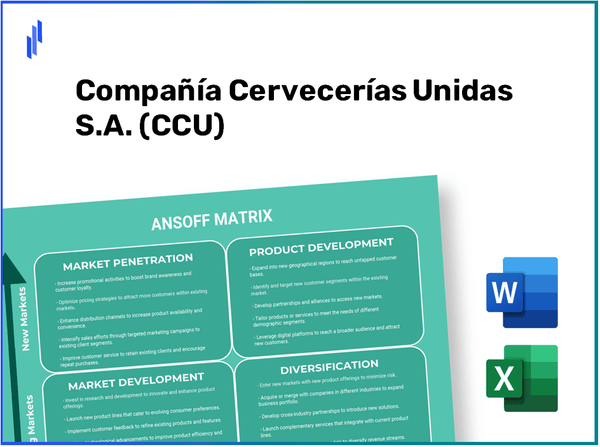 Compañía Cervecerías Unidas S.A. (CCU)Ansoff Matrix