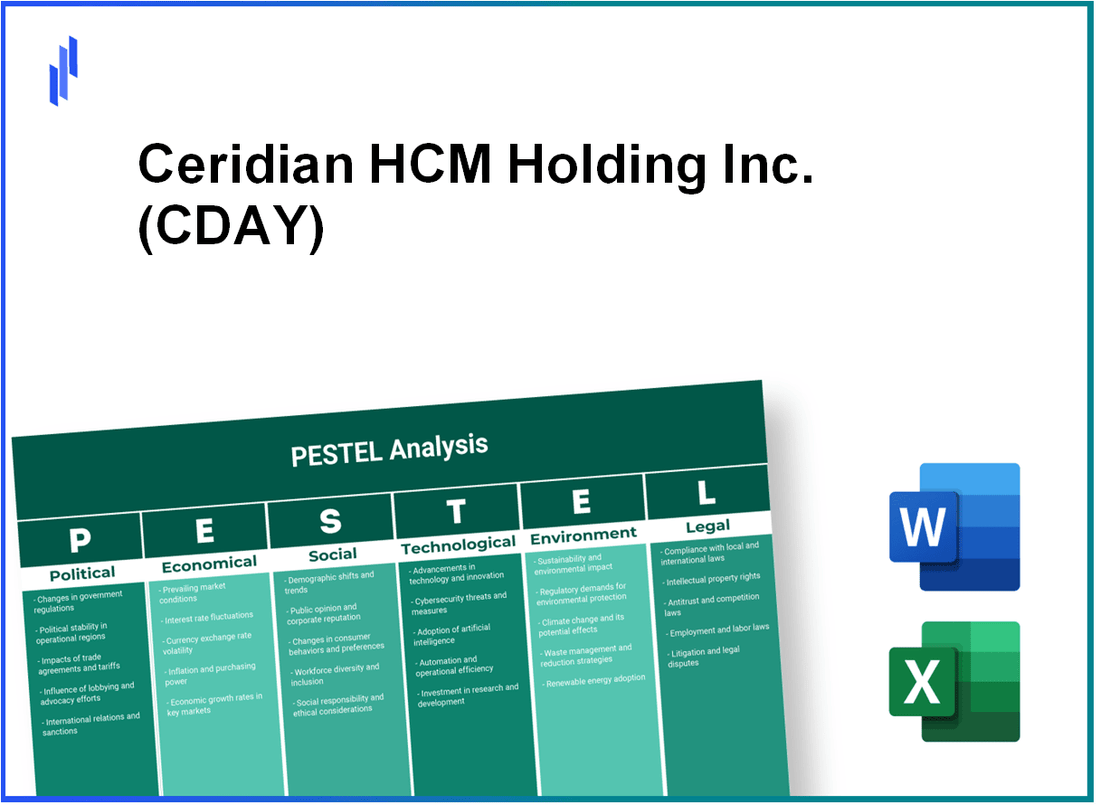 PESTEL Analysis of Ceridian HCM Holding Inc. (CDAY)