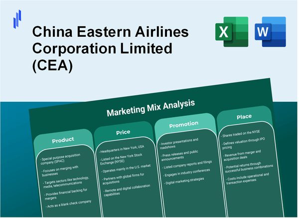 Marketing Mix Analysis of China Eastern Airlines Corporation Limited (CEA)