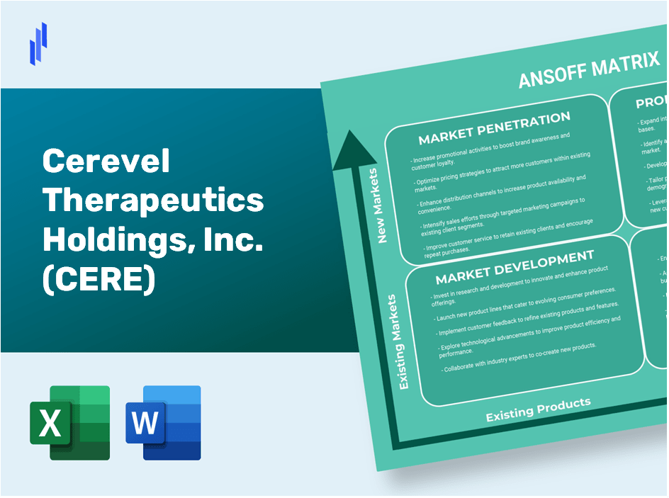 Cerevel Therapeutics Holdings, Inc. (CERE)Ansoff Matrix