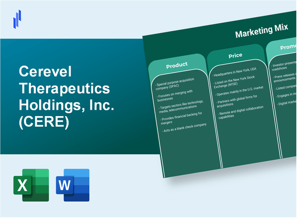 Marketing Mix Analysis of Cerevel Therapeutics Holdings, Inc. (CERE)