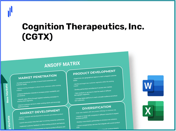 Cognition Therapeutics, Inc. (CGTX)Ansoff Matrix