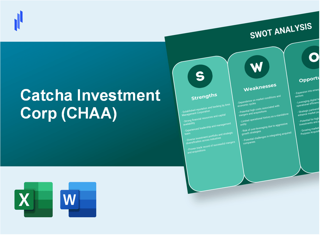 Catcha Investment Corp (CHAA) SWOT Analysis