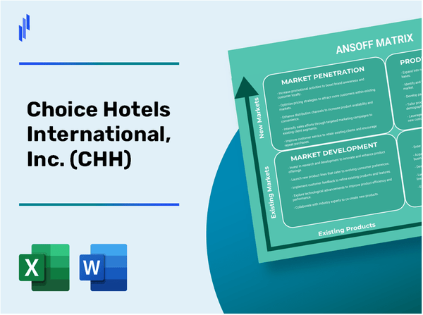 Choice Hotels International, Inc. (CHH)Ansoff Matrix