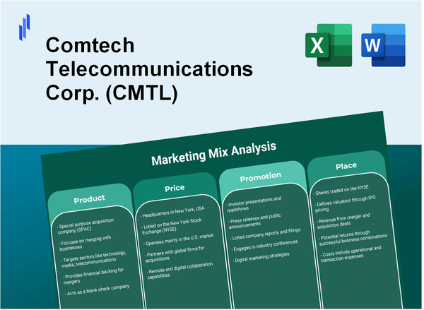 Marketing Mix Analysis of Comtech Telecommunications Corp. (CMTL)