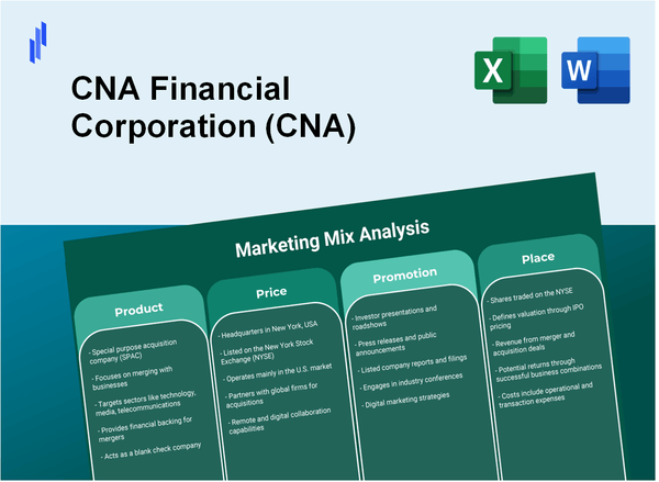 Marketing Mix Analysis of CNA Financial Corporation (CNA)