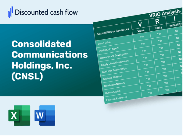 Consolidated Communications Holdings, Inc. (CNSL): VRIO Analysis [10-2024 Updated]