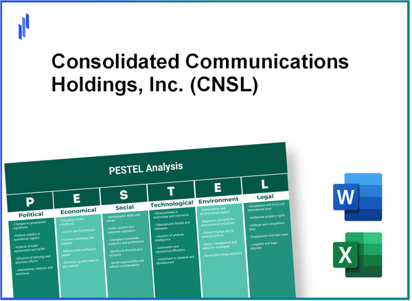 PESTEL Analysis of Consolidated Communications Holdings, Inc. (CNSL)