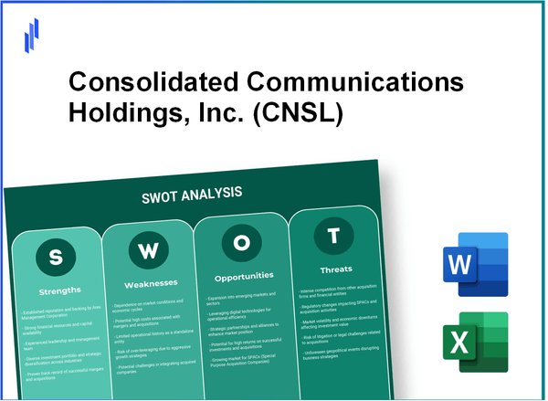 Consolidated Communications Holdings, Inc. (CNSL) SWOT Analysis