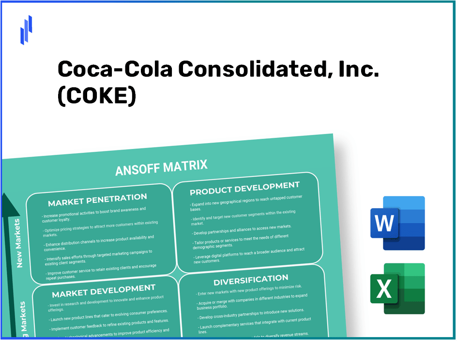 Coca-Cola Consolidated, Inc. (COKE)Ansoff Matrix