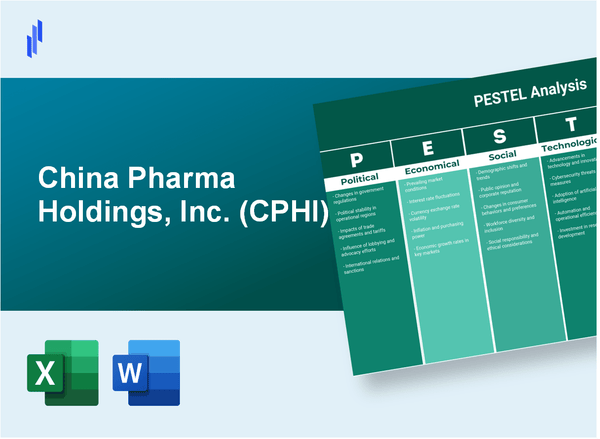 PESTEL Analysis of China Pharma Holdings, Inc. (CPHI)