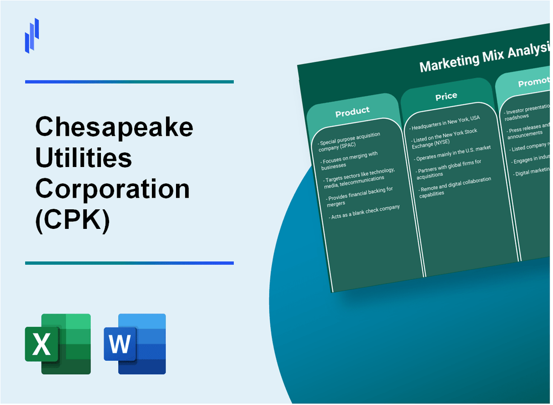 Marketing Mix Analysis of Chesapeake Utilities Corporation (CPK)