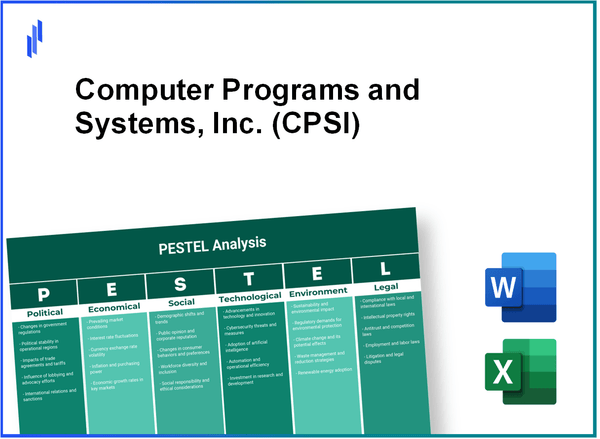 PESTEL Analysis of Computer Programs and Systems, Inc. (CPSI)