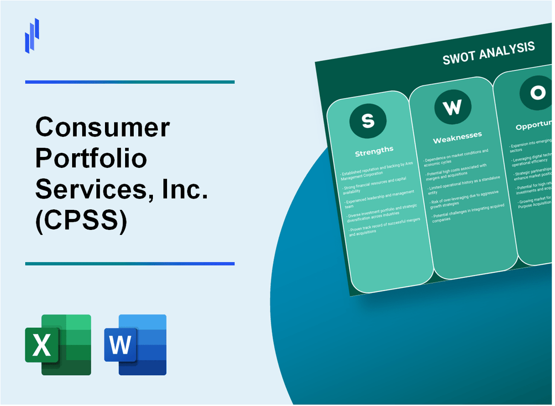 Consumer Portfolio Services, Inc. (CPSS) SWOT Analysis