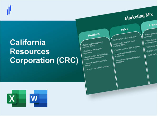 Marketing Mix Analysis of California Resources Corporation (CRC)