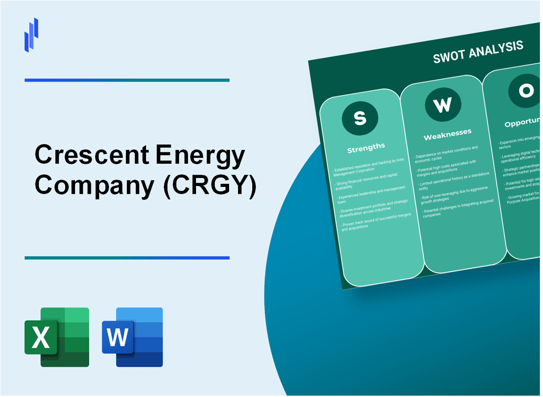 Crescent Energy Company (CRGY) SWOT Analysis