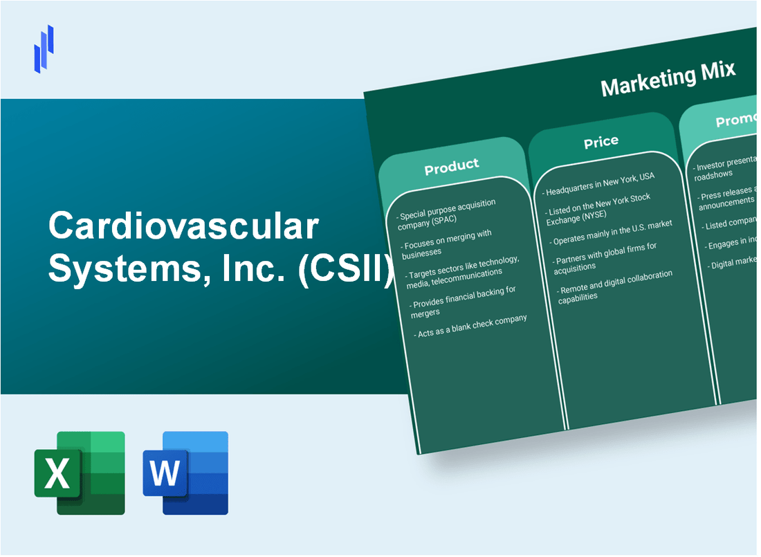 Marketing Mix Analysis of Cardiovascular Systems, Inc. (CSII)