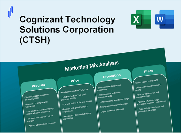 Marketing Mix Analysis of Cognizant Technology Solutions Corporation (CTSH)