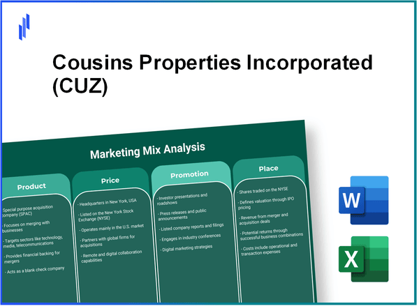 Marketing Mix Analysis of Cousins Properties Incorporated (CUZ)