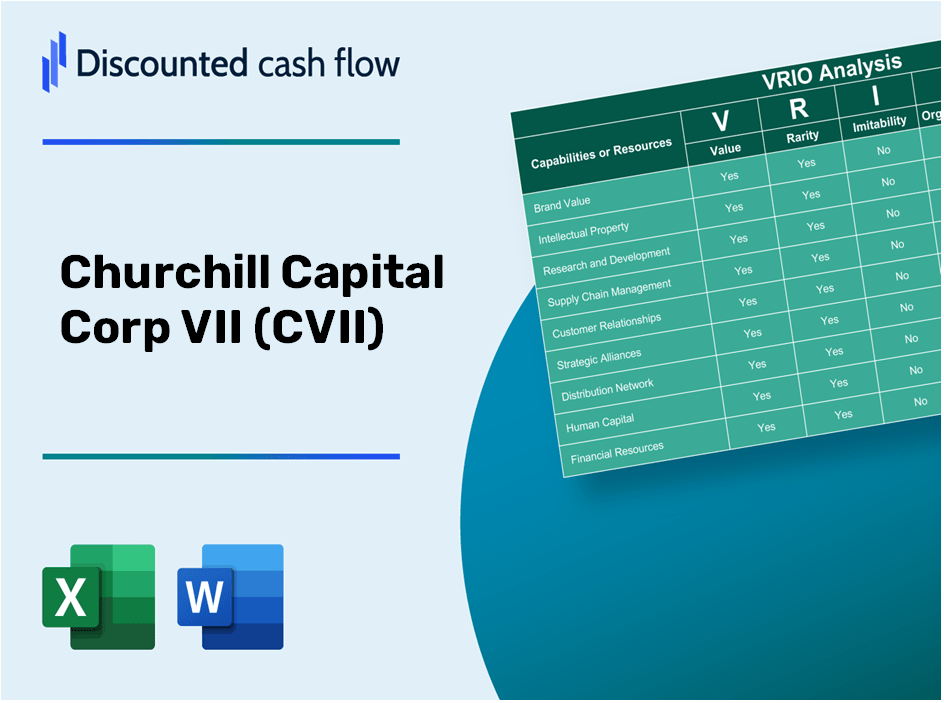 Churchill Capital Corp VII (CVII): VRIO Analysis [10-2024 Updated]