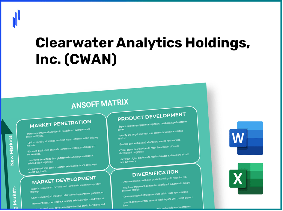 Clearwater Analytics Holdings, Inc. (CWAN)Ansoff Matrix