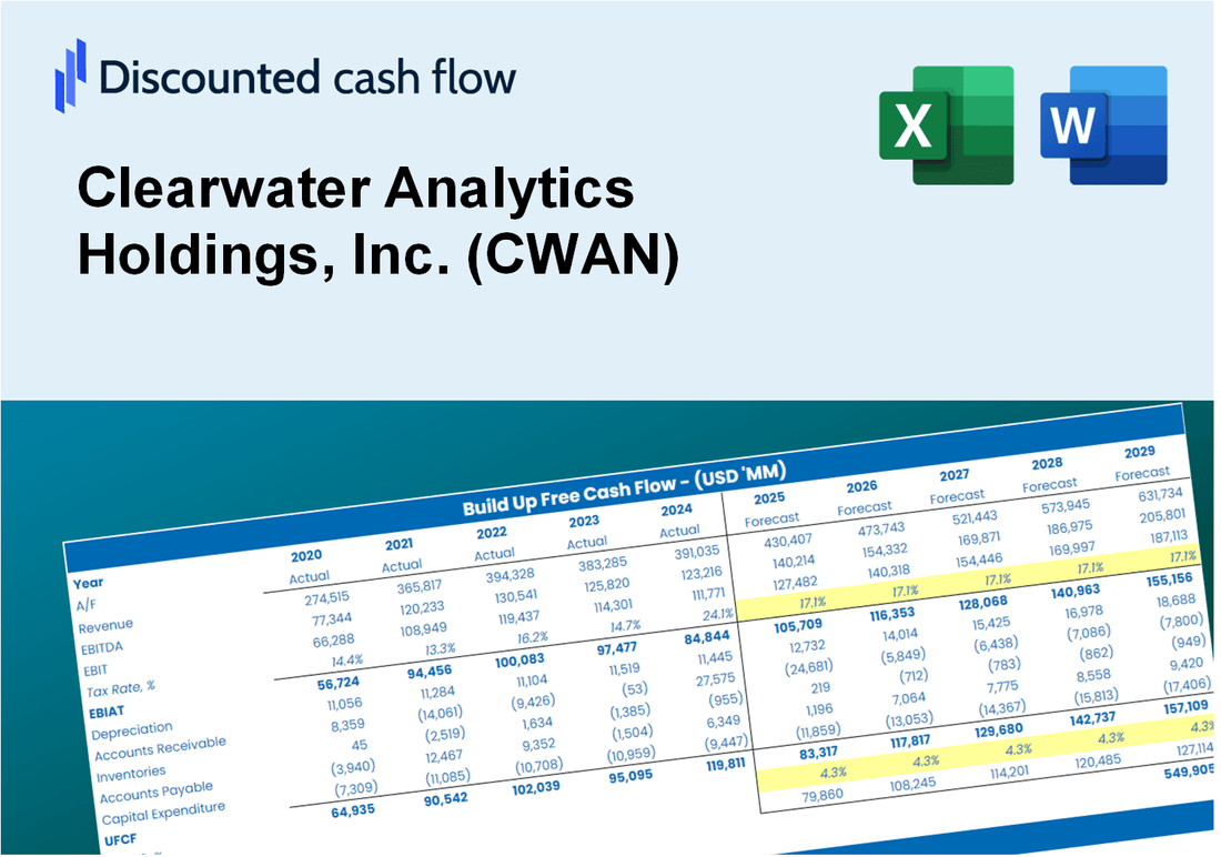 Clearwater Analytics Holdings, Inc. (CWAN) DCF Valuation