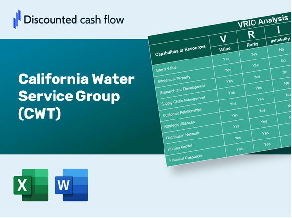 California Water Service Group (CWT): VRIO Analysis [10-2024 Updated]